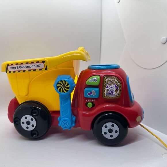 VTech‎ Drop and Go Dump Truck, Yellow - Picture 1 of 10